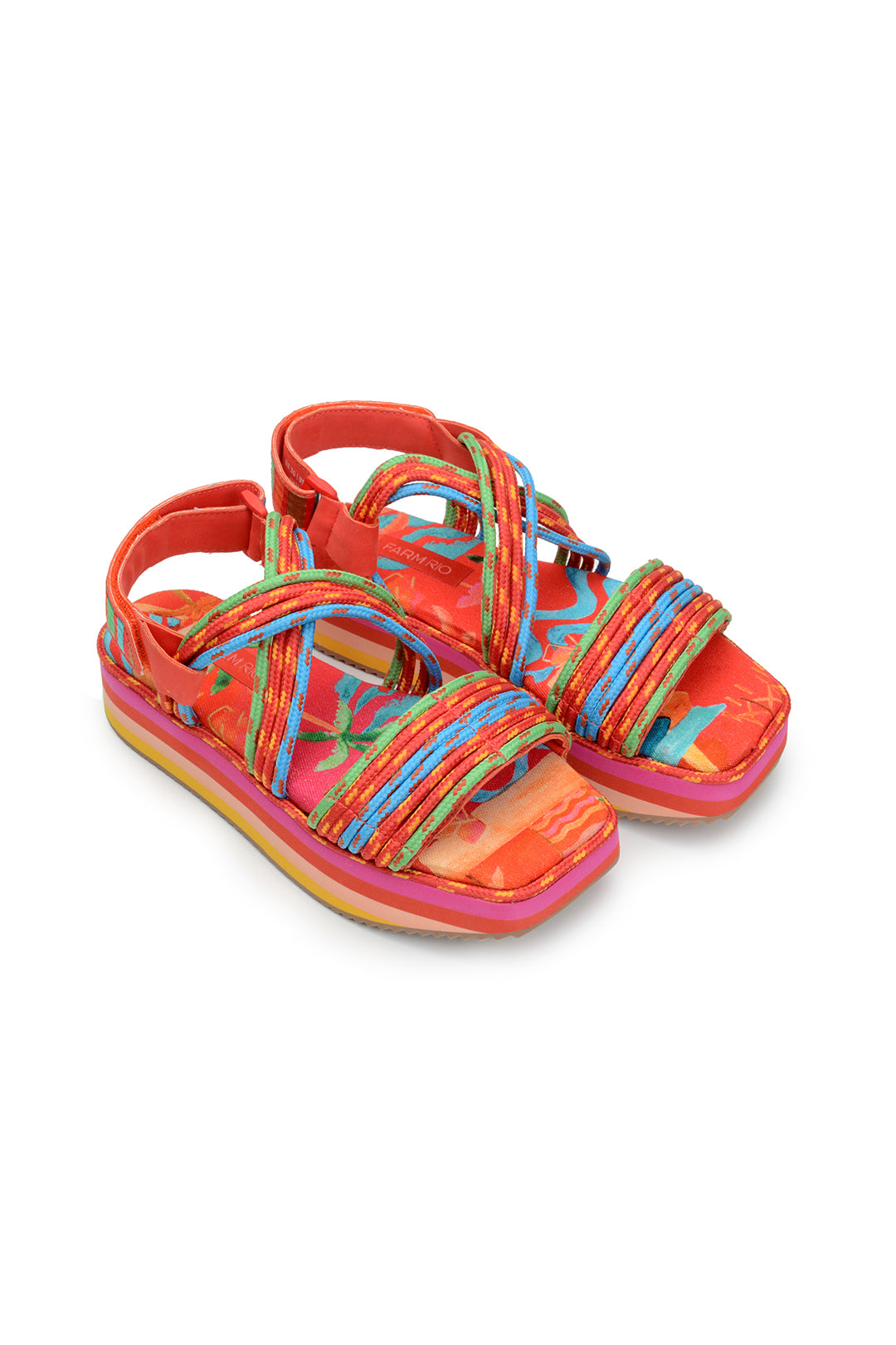 Tropical Platform Sandal