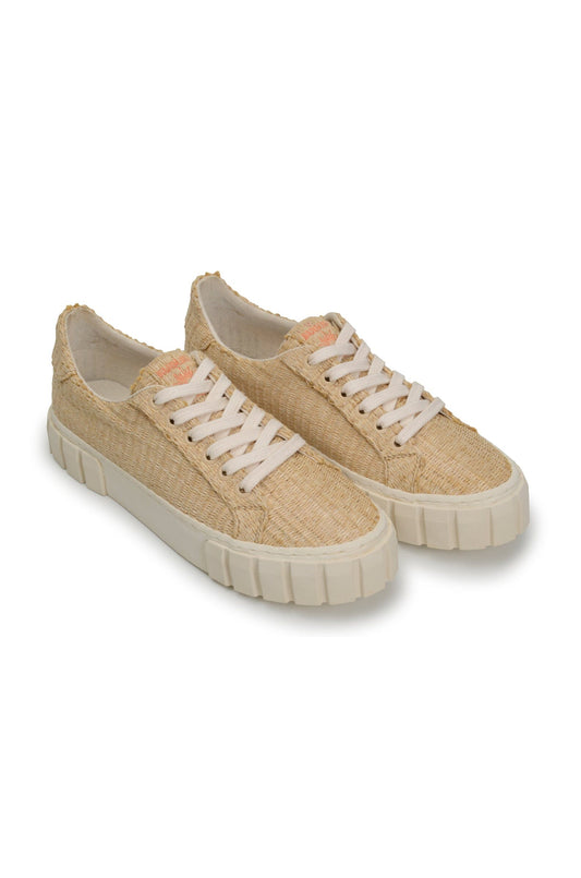 Straw Flatform Sneaker