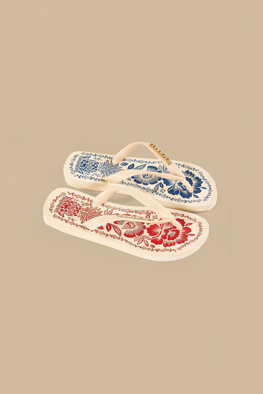 Mixed Pineapple Garden Havaiana Sandals