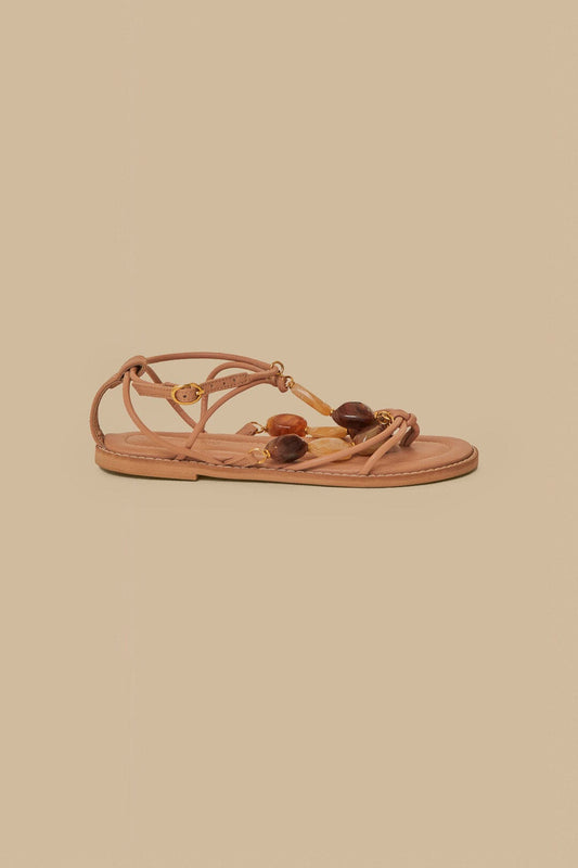 Pink Gem Straps Sandal