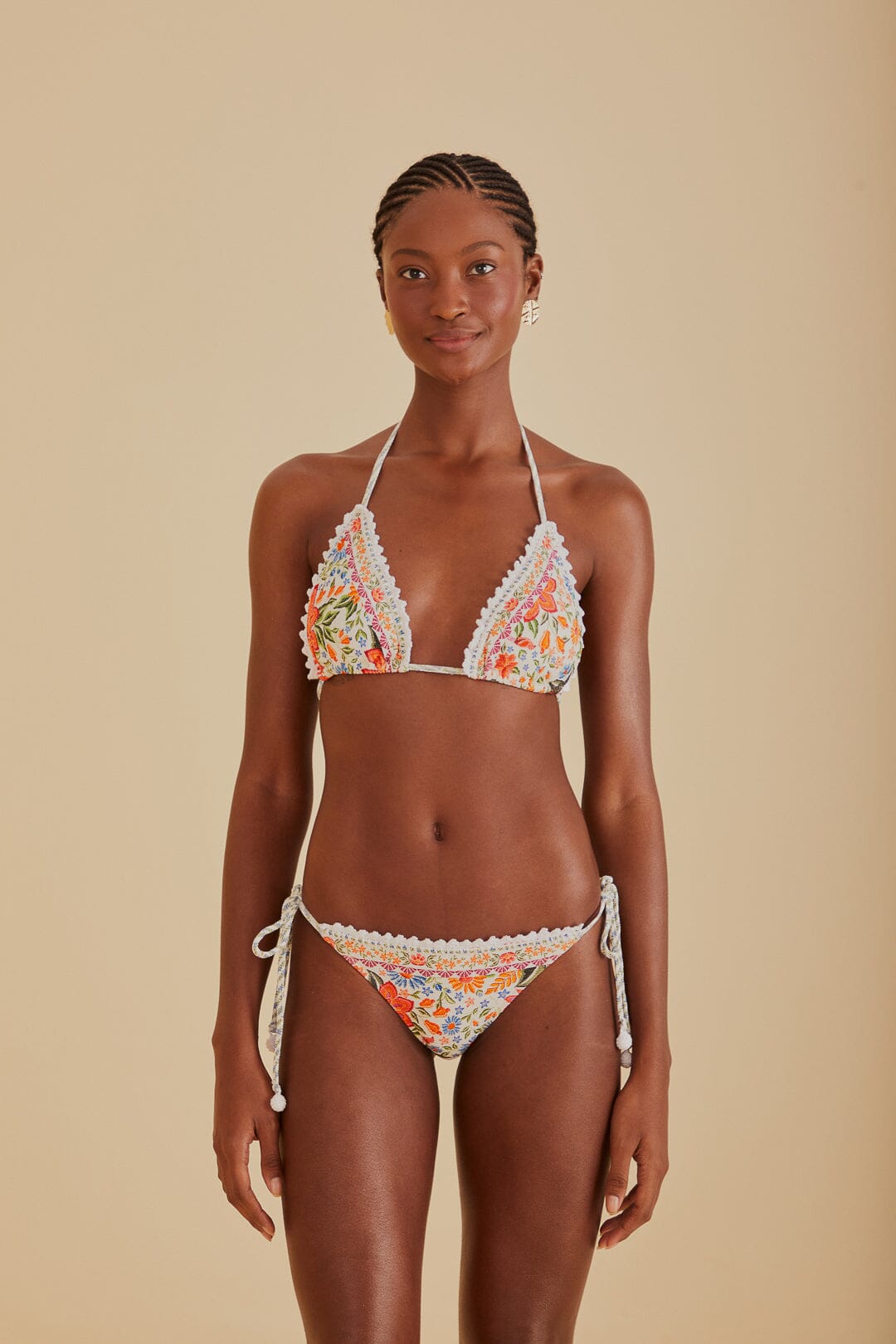 Bloom Garden Side Tie Bikini Bottom